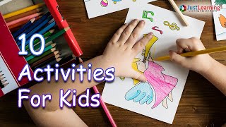 Extracurricular Activities For Kids  Just Learning 10 Activities [upl. by Ellswerth]