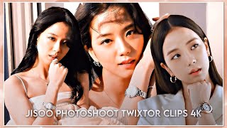 JISOO PHOTOSHOOT TWIXTOR CLIPS 4K [upl. by Fakieh527]