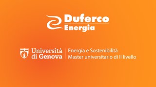 Duferco Energia partner del MES  il Master in Energia e Sostenibilità dellUniversità di Genova [upl. by Alexa197]