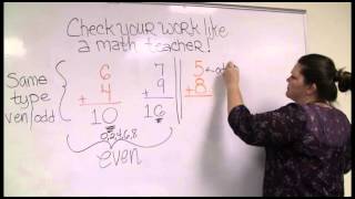 GED Math 12 amp 13 Addition and Multiplication Facts [upl. by Aisanat]