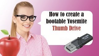 How to Make a Bootable Mac OS X Yosemite 10102 USB Thumb Drive [upl. by Animas]