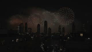 New York City 4th July Fireworks Show 8K [upl. by Osbourne64]