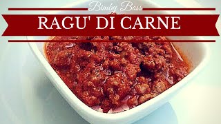 Ragù di Carne  Bimby TM6  TM5 TM31  Thermomix [upl. by Alyakcm]