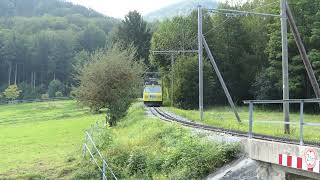 Wendelsteinbahn Talfahrt  Sankt Margarethen [upl. by Larrad]