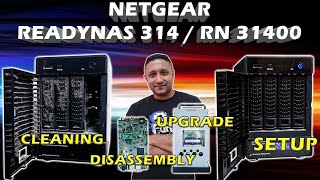 Disassembly Cleaning  Memory Upgrade amp Setup of RN31400  ReadyNAS 300 Series 314  Step by step [upl. by Strohl]