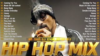 OLD SCHOOL HIP HOP MIX 🔥🔥🔥 Snoop Dogg Dr Dre Eminem The Game 50 Cent ☠️ Best Rap Song [upl. by Iblok]