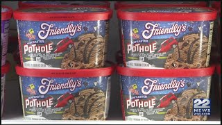 Friendlys introduces the limited edition flavor quotNoreaster Potholequot [upl. by Suhsoj]