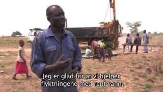 Rent vann til flyktningene i SørSudan [upl. by Nivac]