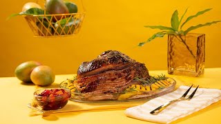 Mango Mustard Glazed Ham [upl. by Oletha38]