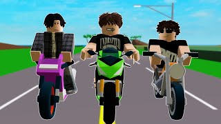 Bumuo Ako Ng MOTOR GANG Sa Brookhaven RP [upl. by Brahear]