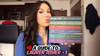 The Ultimate Guide To Lauren Asher Books [upl. by Nnylatsirk432]