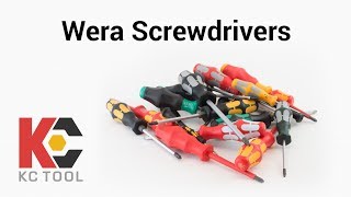 Wera Screwdrivers  A Comparison and Review by KC Tool [upl. by Carine697]