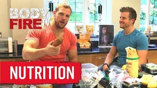 The Daily Food Consumption of a Rugby Player  BodyFire TV [upl. by Naoh]