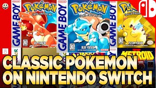 Heres Why Classic Pokemon Games on Nintendo Switch are Coming [upl. by Ahtnamys]