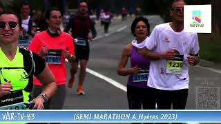 Le Semi Marathon de Hyères 2023 [upl. by Cutlor15]