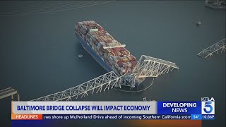 Baltimore bridge collapse Who will pay for the destroyed bridge lost lives and harmed businesses [upl. by Aneehsak]