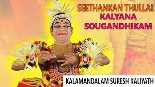 Seethankan Thullal  Story  Kalyana Sougandhikam  Kalamandalam Suresh Kaliyath [upl. by Saleem]