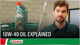 Castrol 10w40 oil explained  Which oil for my car  Castrol UK [upl. by Stegman]