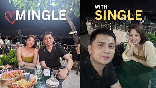 A DAY WITH SINGLE Ready to Mingle  Gjann Oberas [upl. by Noraha]