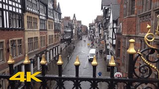 Chester Walk City Centre【4K】 [upl. by Ecinrev]