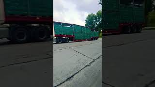 gigantic biggest longest dropdown deck panel truck highway shorts [upl. by Valry]