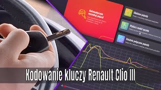 Kodowanie kluczy oraz pilota w Renault Clio 3Master II [upl. by Telfore46]