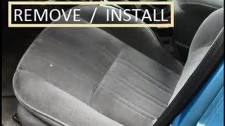 How to Remove Install Drivers Seat [upl. by Aara]