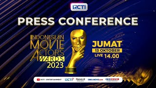 PRESS CONFERENCE INDONESIAN MOVIE ACTORS AWARDS 2023 [upl. by Neyugn330]