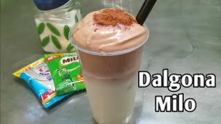 Dalgona milo  kahit walang whipped cream o kahit instant coffee  kusina ni angelo  Ep69 [upl. by Maitilde]