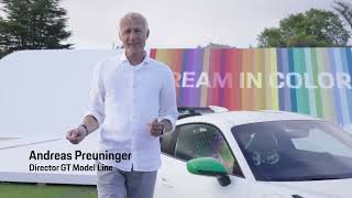 Andreas Preuninger and Kjell Gruner present the GT3 RS show car [upl. by Grani]