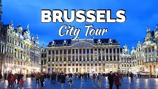 BRUSSELS City Tour  Belgium [upl. by Evilo108]