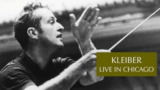 Carlos Kleiber Live in Chicago 1978  Weber Schubert Beethoven [upl. by Odlawso]