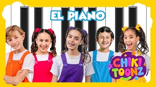 El Piano  Chiki Toonz  Música Infantil crianças song musicainfantil chikitoonz [upl. by Allebasi]