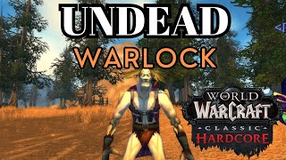 World of Warcraft Classic Hardcore  Undead Warlock  Oh no [upl. by Nryhtak]