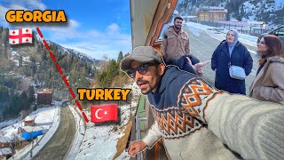 GEORGIA BORDER CROSS KARNY KI TAYARI  Snow Fight in Ayder Turkey [upl. by Morley]