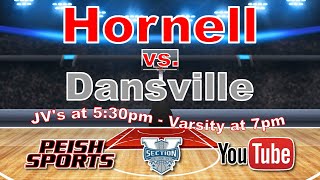 Hornell Lady Raiders vs Dansville Lady Mustangs Girls Varsity Basketball [upl. by Gussman]