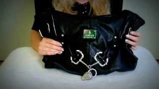 Shopping Channel PursesBags Demonstration RP Soft Spoken Soft Hands Leather Crinkling [upl. by Ajup]