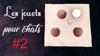 DIY  Jouets pour chats 2 [upl. by Ardnossak]