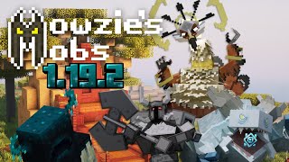 Warden VS  Mowzies Mobs 1192  Mod Review [upl. by Adnuhsat]