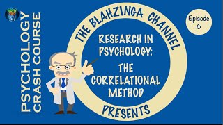 Psychology Crash Course 6 The Correlational Method [upl. by Buyse]