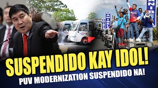 PUV Modernization sinuspinde ng Senado Ortega at Guadis walang nagawa [upl. by Beffrey563]