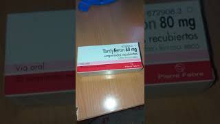 Tardyferon 80 mg  Para Anemia [upl. by Tlevesoor]