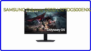 REVIEW 2024 SAMSUNG Odyssey G50D LS27DG500ENXZA ESSENTIAL details [upl. by Radburn]