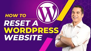 How to Reset a WordPress Website  Clean a WordPress Site and Start Over [upl. by Biebel]