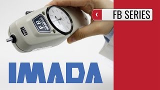 IMADA FB series Dial Force Gauge product video presentation [upl. by Lance]