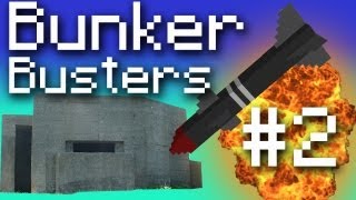 Minecraft Bunker Busters with Subs  Explosions Everywhere 2 [upl. by Mortie427]