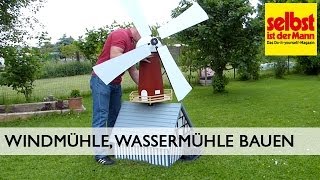 Windmühle und Wassermühle bauen [upl. by Berliner231]