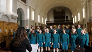 Hallelujah Get Happy Mount Anville Choir prepares for Feis Ceoil 2022 [upl. by Enilram]