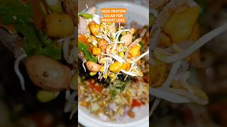 🥙🥬HIGH PROTEIN WEIGHT LOSS SALAD for losing weight in 30 Days 🔥🥦🌽trendingshortsviralvideoshorts [upl. by Sucirdor]