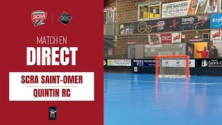 J02 N1 ELITE 20242025 RINK HOCKEY SCRA ST OMER 8  2 QUINTIN RC [upl. by Atinehc]